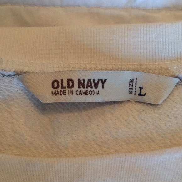 Fun striped sweatshirt by old navy L - Picture 2 of 5